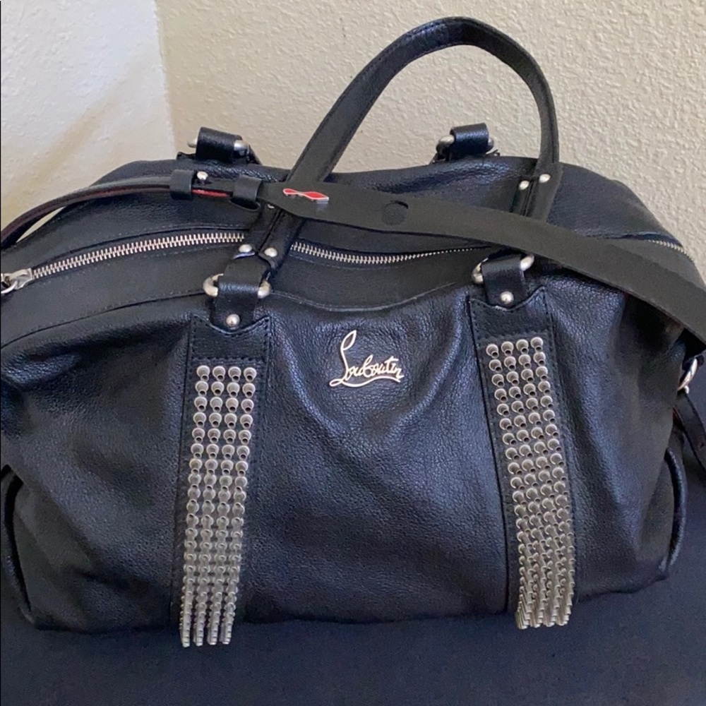 Authentic Vintage Christian Louboutin bag. 😍😍😍